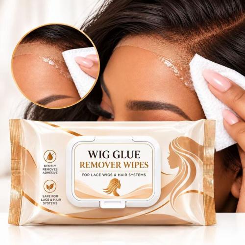 Wig Glue Remover Wipes | Lace Wig Adhesive Cleaning Wipes

